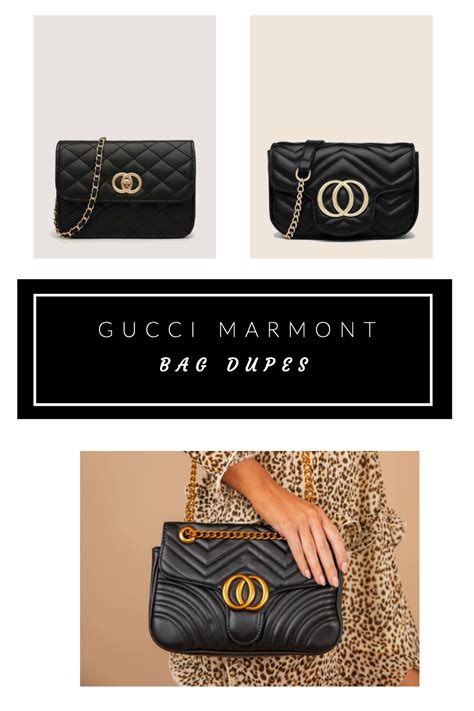 gucci marmont dupe from high street|Gucci Bag Dupes .